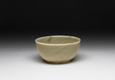 图片[2]-Jade bowl with pattern of lotus leaves, Liao to Jin dynasties, 907-1234 C.E.-China Archive